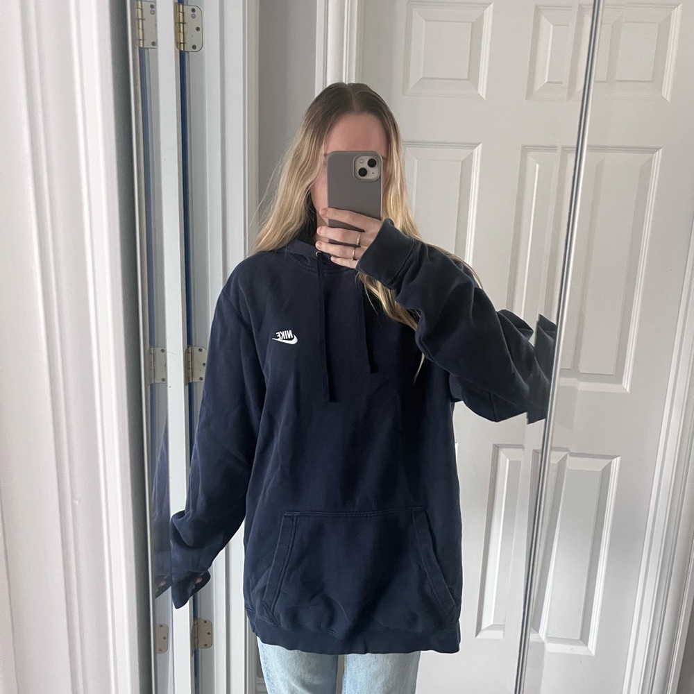 Nike Men's navey Hoodie XL - Picture 5 of 5
